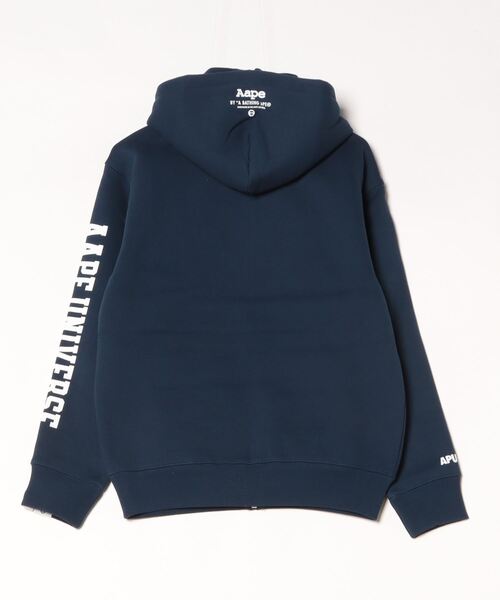 AAPE BY A B ATHING APE ジップアップパーカー AAPE BY *A BATHING APE® ジップアップ パーカー | ブラック