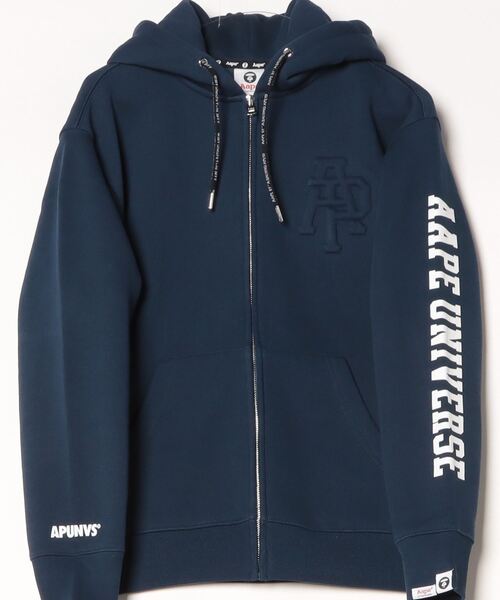 AAPE BY A BATHING APE パーカー ZIP UP HOODIE メンズ