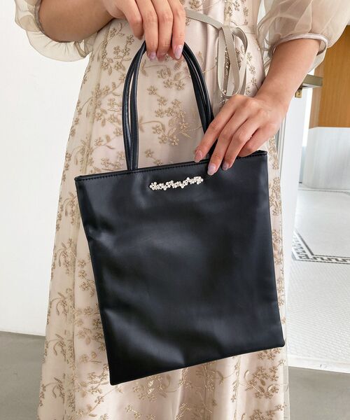 MAJESTIC LEGON（マジェスティックレゴン） エコバッグ ビジュー