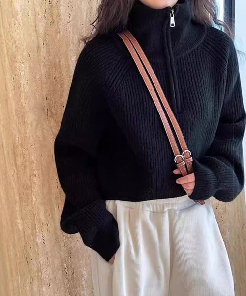 Anytime Songs（エニータイムソングス） ニット セーター ハイネック