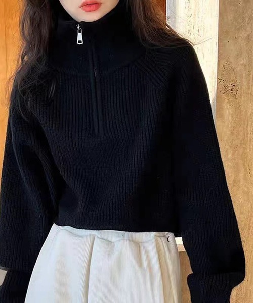 Anytime Songs（エニータイムソングス） ニット セーター ハイネック