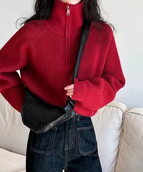 Anytime Songs（エニータイムソングス） ニット セーター ハイネック