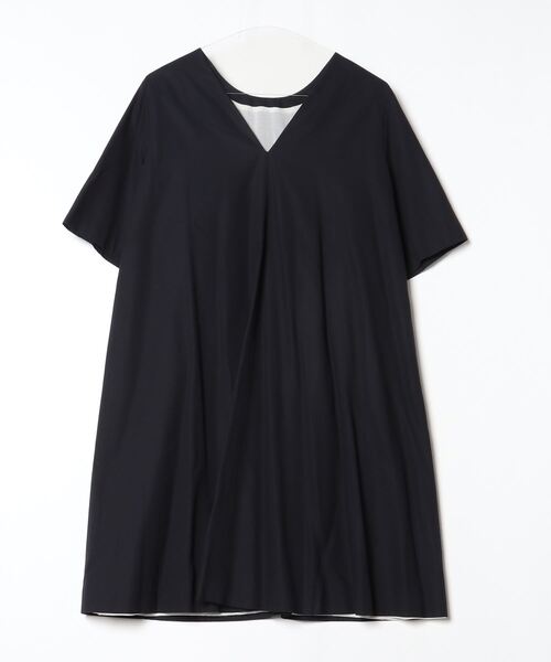 DRESSTERIOR ワンピース　ドレステリア　36 DRESSTERIOR」 半袖ワンピース 36 ネイビー レディース