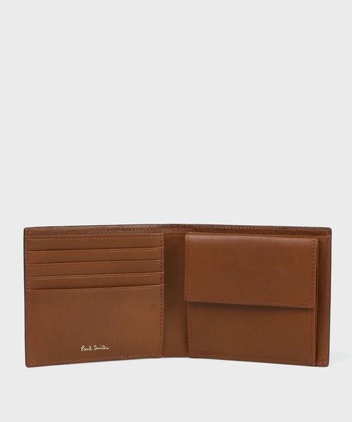 た*き様 Paul Smith コーテッドキャンバス 2つ折り財布(新品、未開封 Paul Smith 財布 コーテッドキャンバス 2つ折り財布「553406