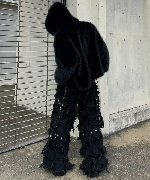 UNIZ ジーンズ 「UNIZ」BLACK MONSTER PANTS / 「ユニズ