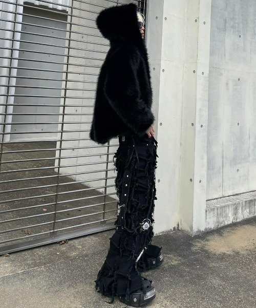 パンツ uniz BLACK MONSTER PANTS 7/29 10:00再入荷【UNIZ】BLACK MONSTER PANTS | OUR BRAND,UNIZ
