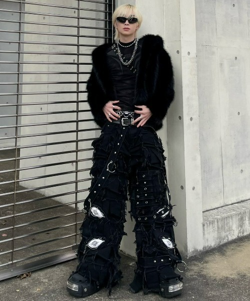 パンツ uniz BLACK MONSTER PANTS BLACK MONSTER PANTS – UNIZ