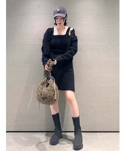 FRAY I.D 「FRAY I.D」 セットアップ FREE ブラック レディース