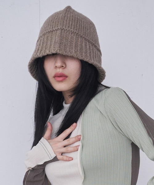 「FEKETE」 ニットキャップ FREE ブラック メンズ_画像4