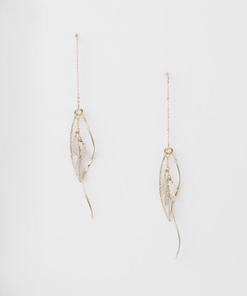 agete（アガット） ピアス K10ピアス レディース : ZOZOTOWN Yahoo!店