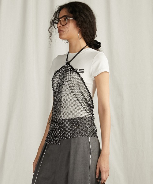 スパークルラップスカート / Sequined Wrap Skirt PRANK PROJECT スカート スパークルラップスカート / Sequined