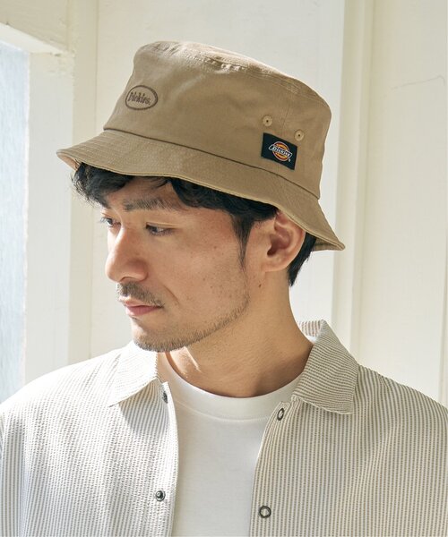 Dickies（ディッキーズ） 帽子 ハット ロゴ刺繍バケットハット メンズ