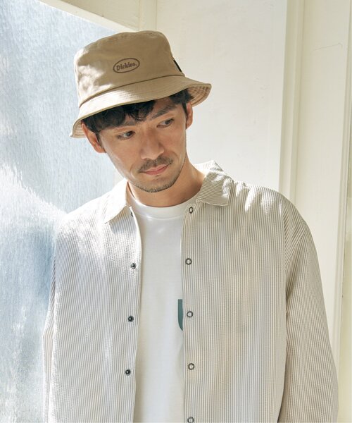 Dickies（ディッキーズ） 帽子 ハット ロゴ刺繍バケットハット メンズ