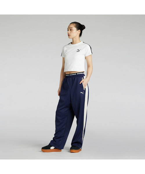 PUMA LIBERTY レディース　トラックパンツ Amazon | [プーマ] コラボ リバティ ジャージ ストレートパンツ