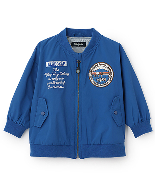 kladskap ブルゾン アウター MA-1「JAXA LABEL」 キッズ 子供服