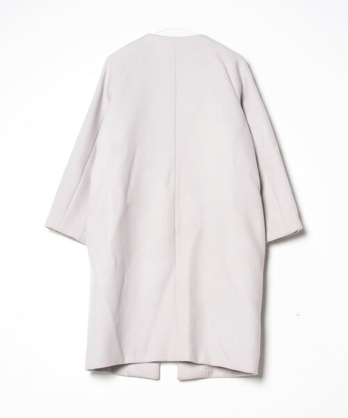 GALLARDAGALANTE（ガリャルダガランテ） ノーカラーコート FREE グレー