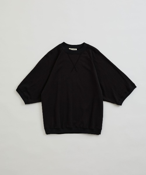 tシャツ THE SHINZONE/シンゾーン　シアーハーフスリーブスウェットシャツ　SHEER HALFSLEEVES SWEAT SHIRT　25 Shinzone シンゾーン/Shinzone シアーハーフスリーブスウェット