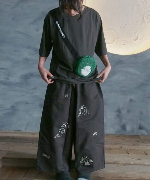 フォートポイント（FORT POINT）/【Hi Hey Hoooo/ハイヘイホー】サメワッペン ボリュームパンツ ヘイホー（ファッション）のおすすめ人気商品一覧 通販 - Yahoo