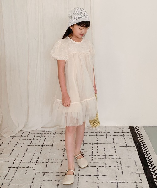 aimoha（アイモハ） ワンピース 「aimoha-KIDS-」キッズ チュール