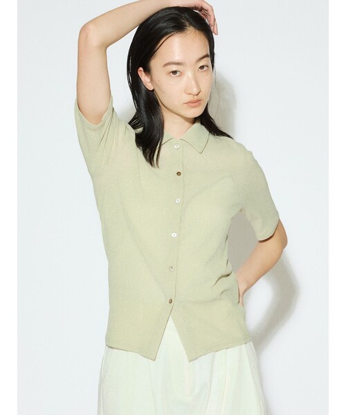 ポロシャツ ポロ MIDIUMISOLID for Ladies シアーコンパクトポロシャツ レディース MIDIUMISOLID ポロシャツ ポロ for Ladies シアーコンパクト