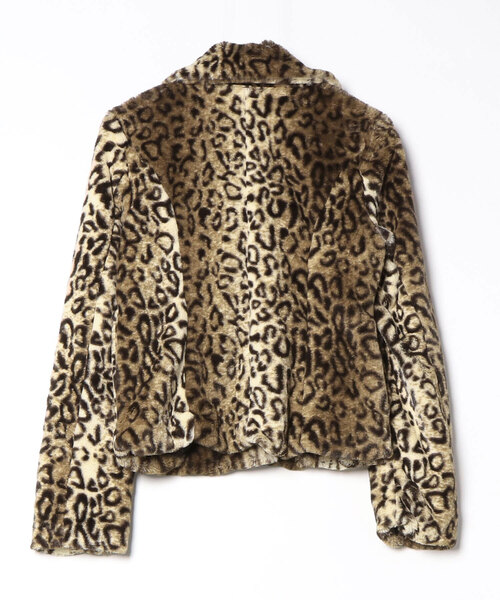 「Selframe」 レオパードジャケット - ブラウン レディース_画像2