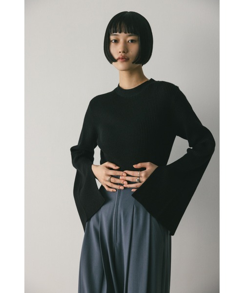 「STYLEMIXER」 長袖ニット FREE ホワイト レディース_画像3