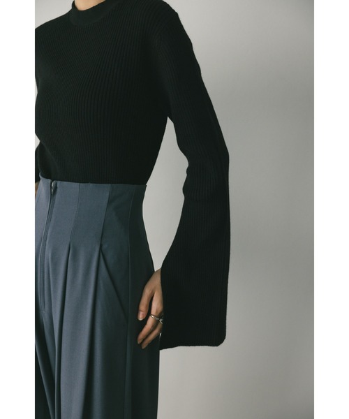 「STYLEMIXER」 長袖ニット FREE ホワイト レディース_画像4