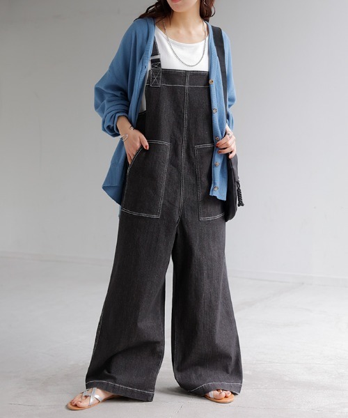 HUG.U（ハグユー） サロペット オーバーオール コレ、いい。 脚長