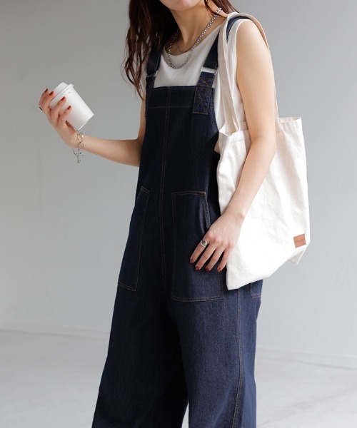 HUG.U（ハグユー） サロペット オーバーオール コレ、いい。 脚長