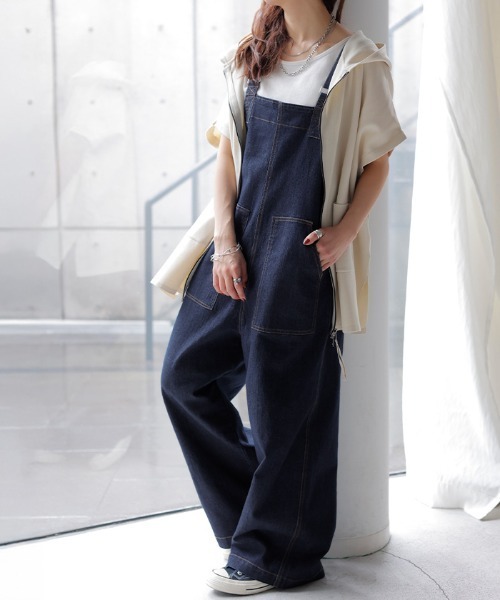 HUG.U（ハグユー） サロペット オーバーオール コレ、いい。 脚長