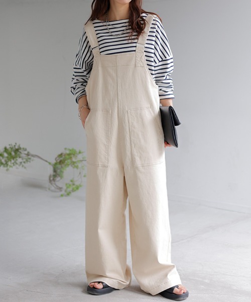 HUG.U（ハグユー） サロペット オーバーオール コレ、いい。 脚長