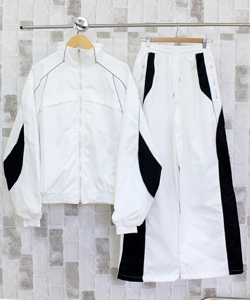 TopIsm（トップイズム） ジャージ 「2025」パイピング切替 ナイロン