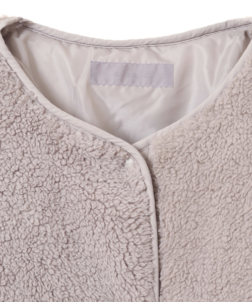 「SOFFITTO」 「alcali」コート M ブラック レディース_画像3