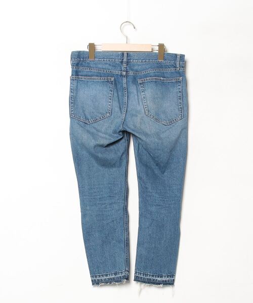 [coen] повреждение обработка Denim брюки MEDIUM голубой женский 