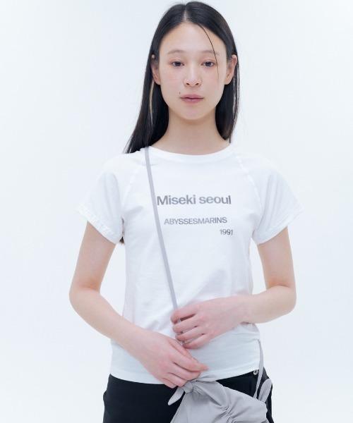 tシャツ Abyssesmarins raglan short sleeves レディース