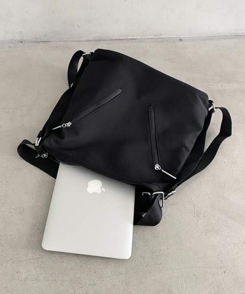 マザーズバッグ 「A4収納可能」2WAYナイロンショルダーバッグ バッグ