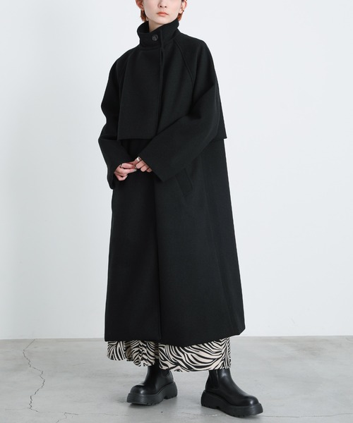 select MOCA（セレクトモカ） チェスターコート FREE ブラック