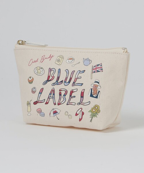 Sarah Abiar 様BLUE LABELクリストブリッジチウォレットポーチ クレストブリッジチェックPVCカードケース（ウォレット/ポーチ）｜BLUE