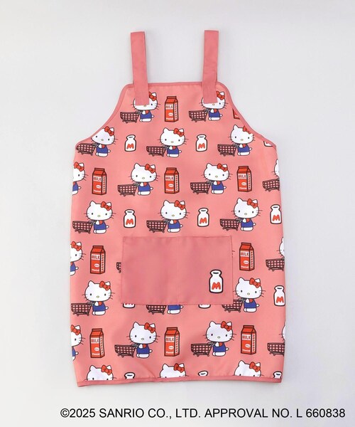 初期サンリオハローキティ割烹着さくらんぼチェリー大人用エプロン