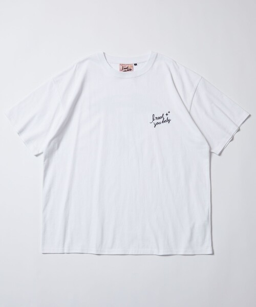 「FREAK'S STORE」 半袖Tシャツ LARGE ホワイト メンズ