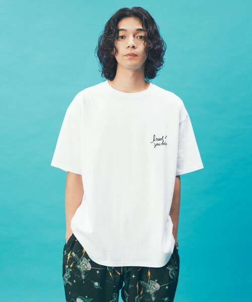 「FREAK'S STORE」 半袖Tシャツ LARGE ホワイト メンズ