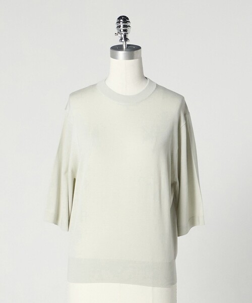 LOEFF（ロエフ） ニット セーター 「LOEFF」16ゲージ ショートスリーブ