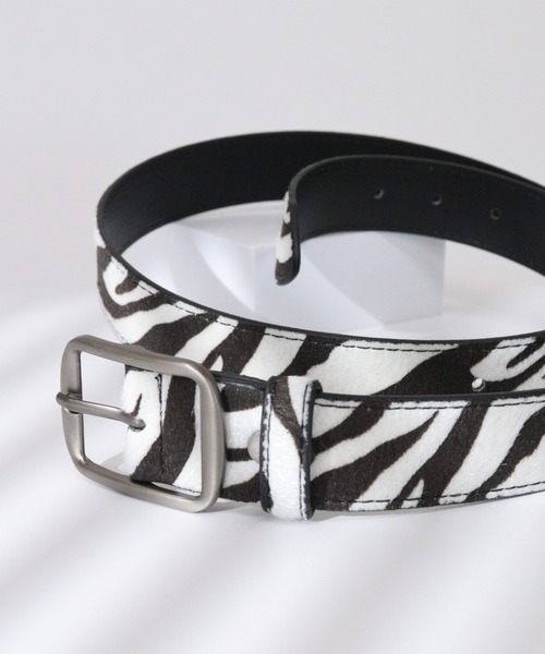 FUNALIVE（ファンアライブ） ベルト シルバースクエアバックル ベルト