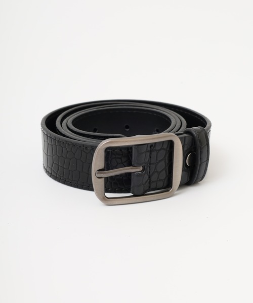 100cm❣️メンズベルト シルバーロゴ ティースロゴベルト（シルバー） - Teeth | 60% - アジアファッション通販