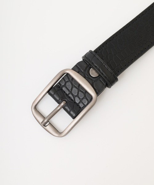 YONFA スクエアベルト　silver Sサイズ YONFA / スクエアベルト (silver)