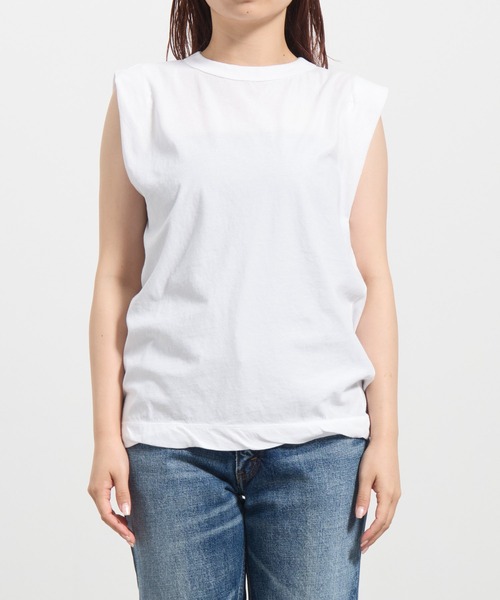 ATON Tシャツ ATON tシャツ 「ATON/エイトン」FRESCA SINGLE JERSEY TANK TOP