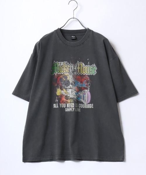 「Disney」 半袖Tシャツ M ブラック系その他 レディース
