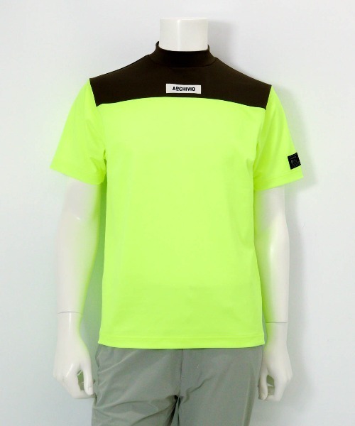 archivio（アルチビオ） tシャツ 「MENS」「メンズ」胸切替UV冷感プル