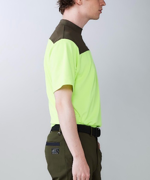 archivio tシャツ 「MENS」「メンズ」胸切替UV冷感プルオーバー メンズ