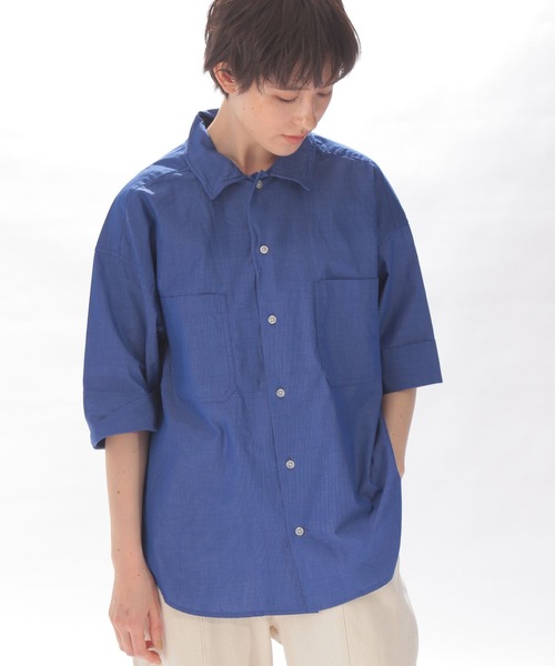 「niko and...」 半袖シャツ LARGE ホワイト レディース